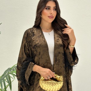 Metallic Abaya