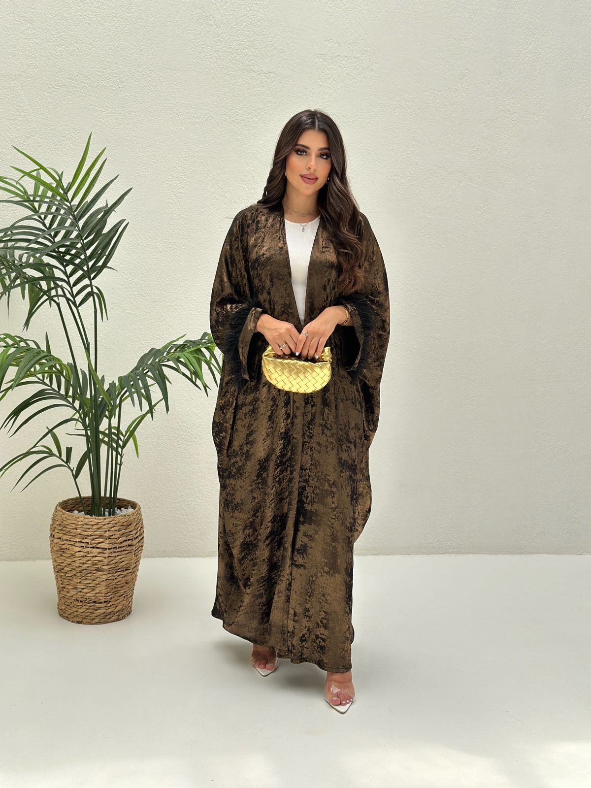 Metallic Abaya