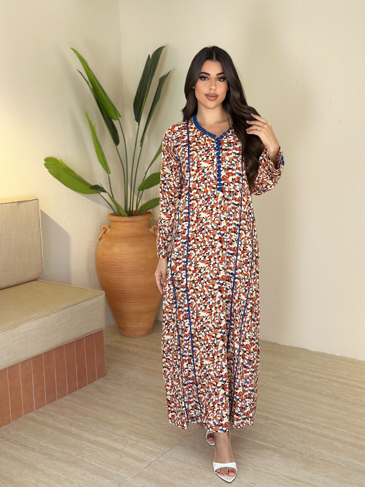 dress coton queen