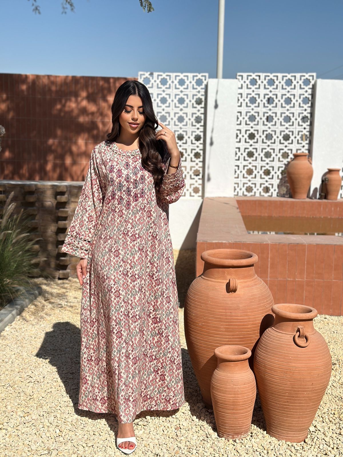 linen dres Pearl