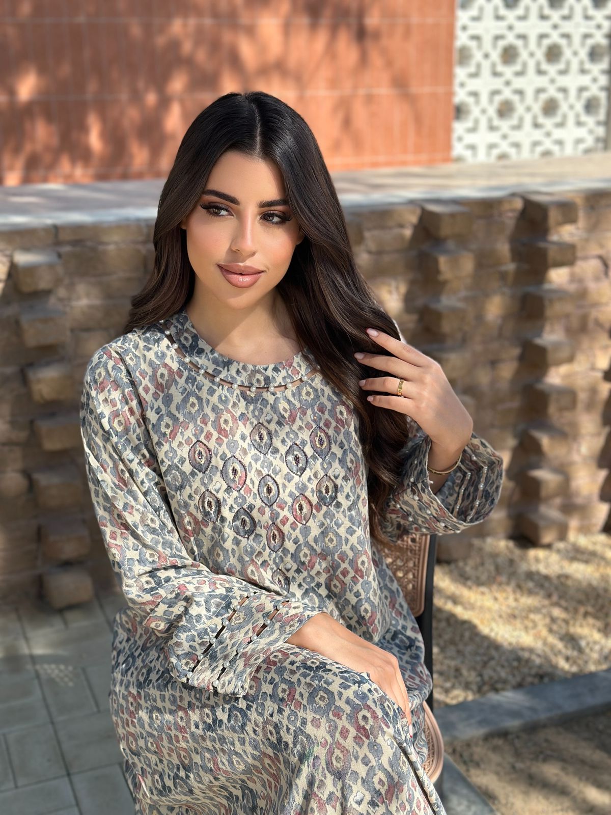 linen dres Pearl