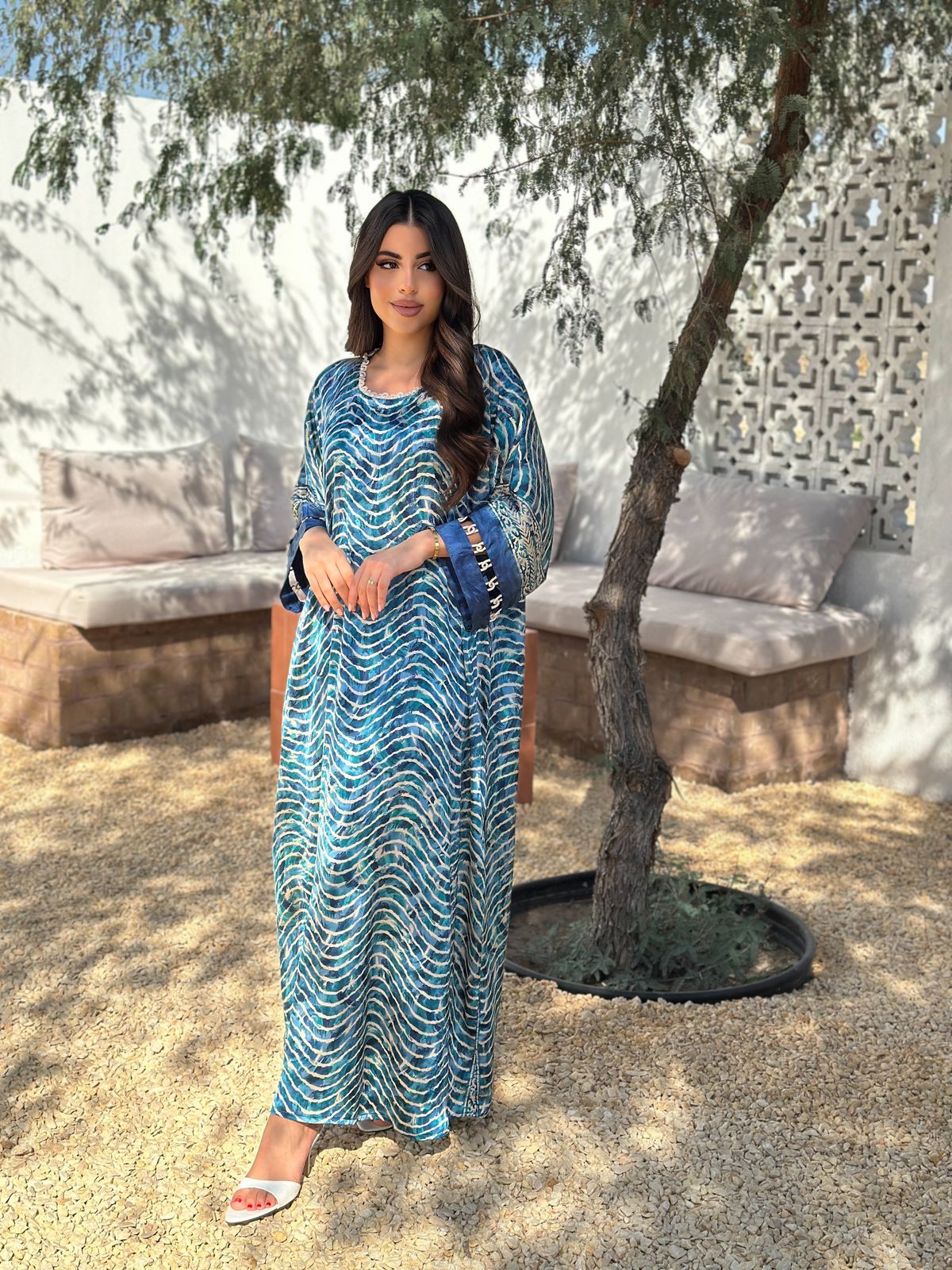 reem dress silk