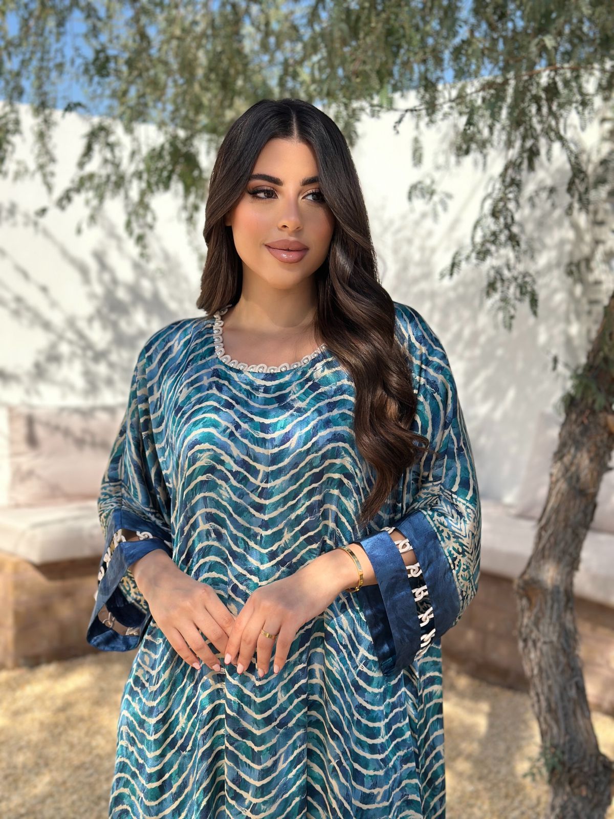 reem dress silk
