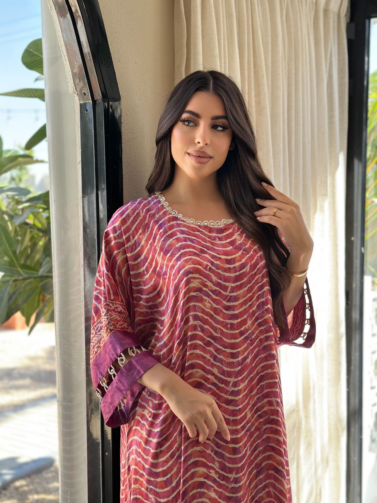 reem dress silk