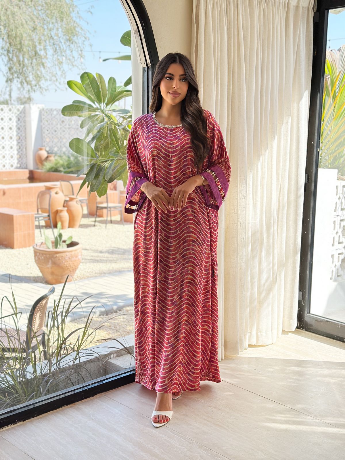 reem dress silk