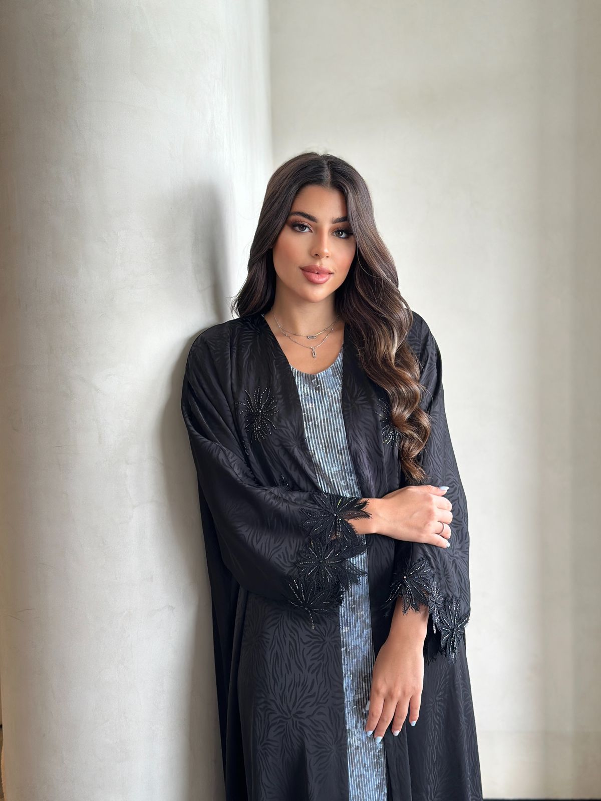Floral Abaya