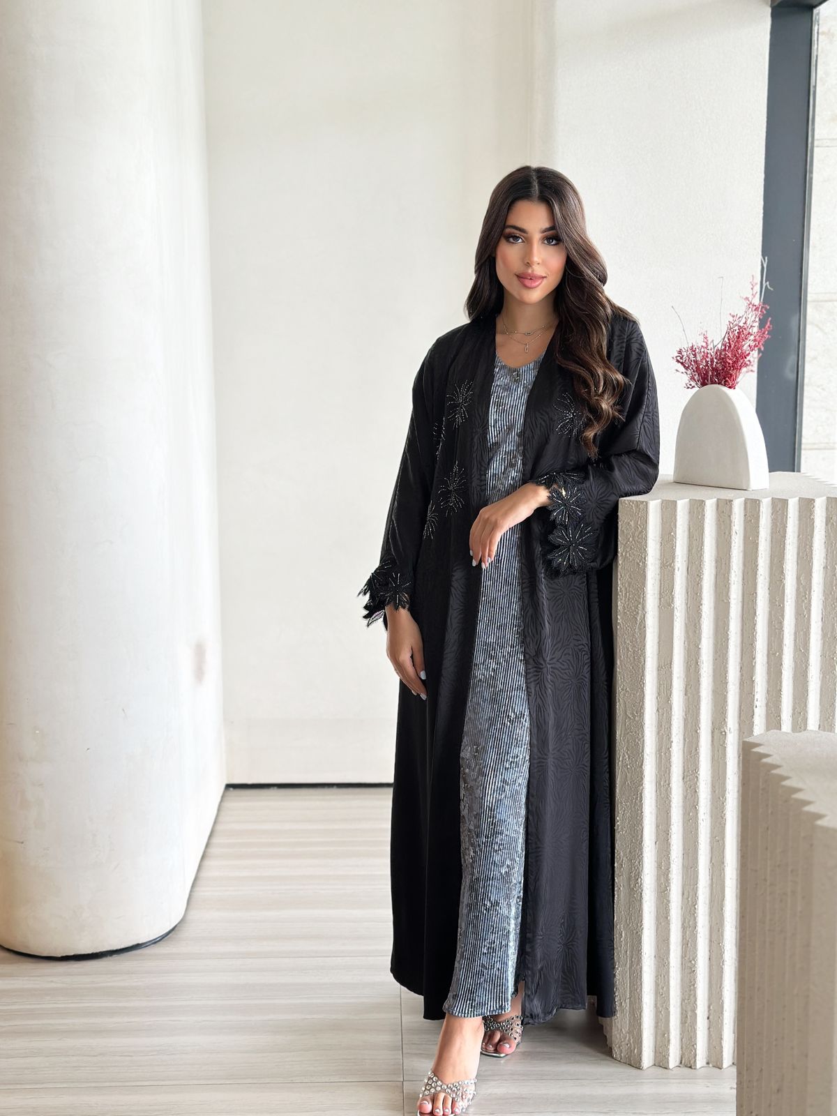 Floral Abaya