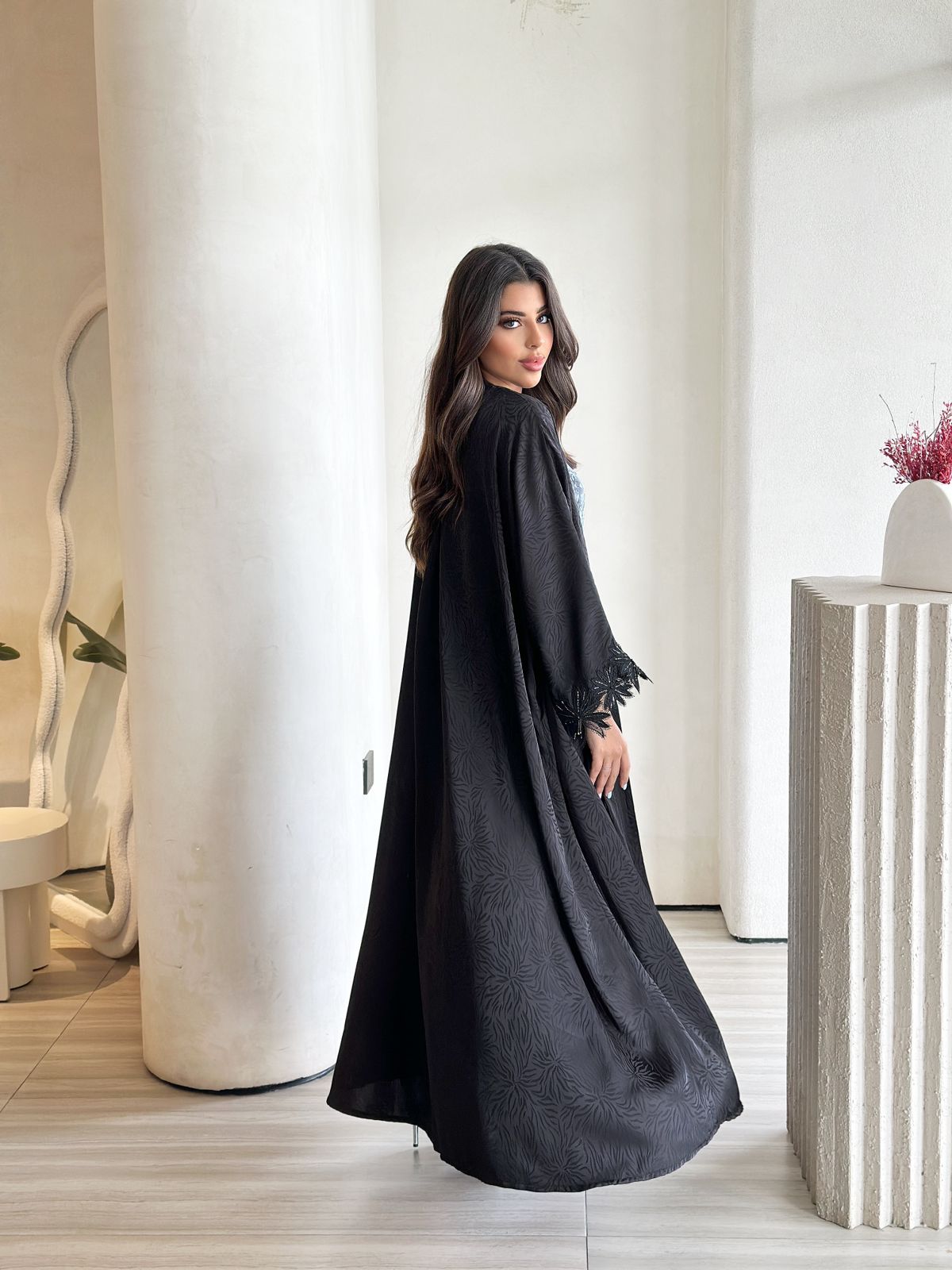 Floral Abaya