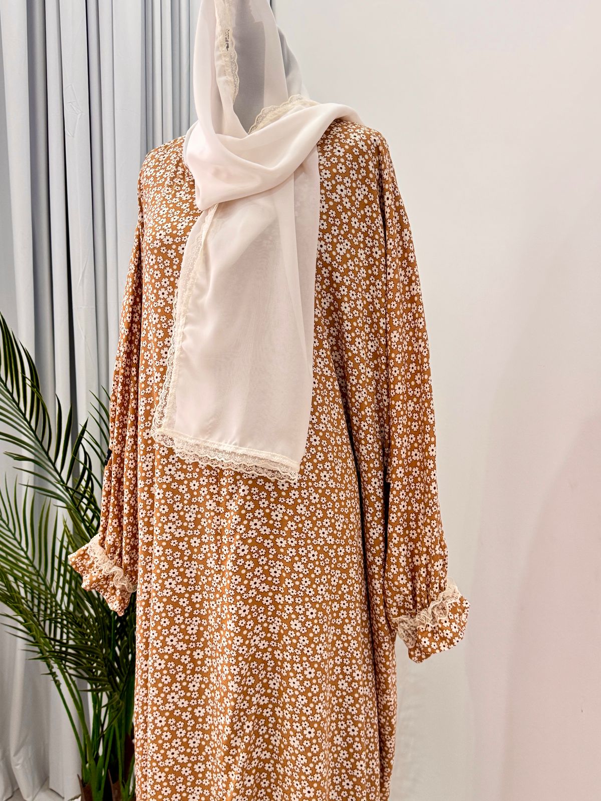 prayer dress coton roses