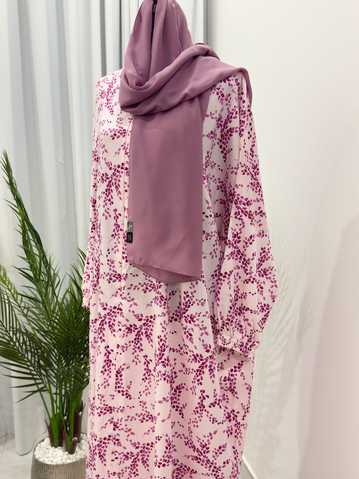 PRAYER  COTON DRESS -LIBARTY-WAVE