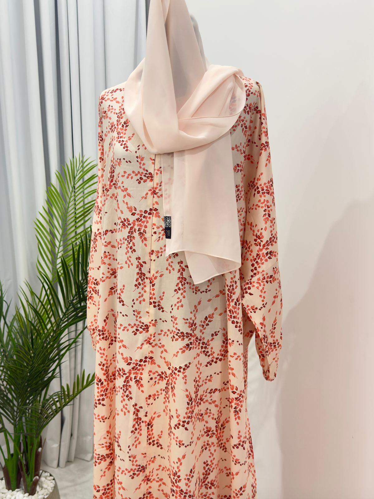 PRAYER  COTON DRESS -LIBARTY-WAVE