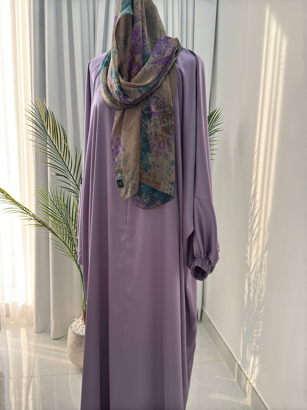 Luxury Silk Prayer Set Clothes in Dusty Pink main image 0
