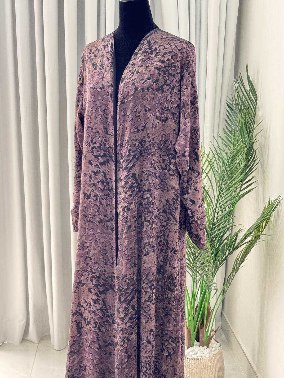 vip chiffon abaya