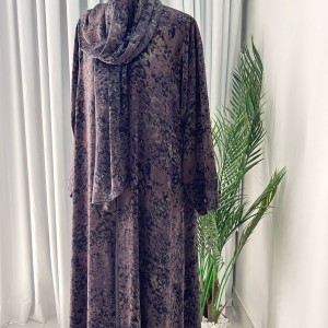 vip chiffon abaya