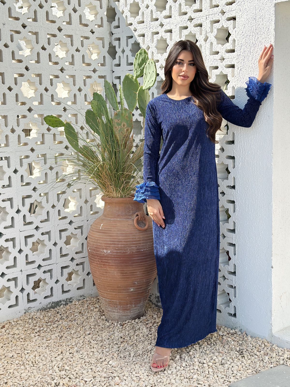 Velvet dress gold