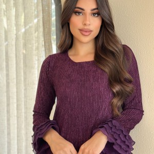 Velvet dress gold
