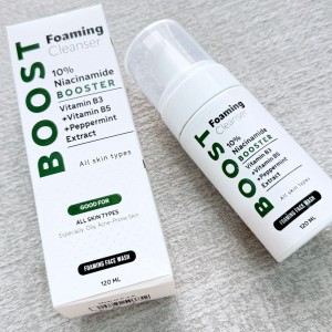 FOAMING CLEANSER Niacinamide  Booster