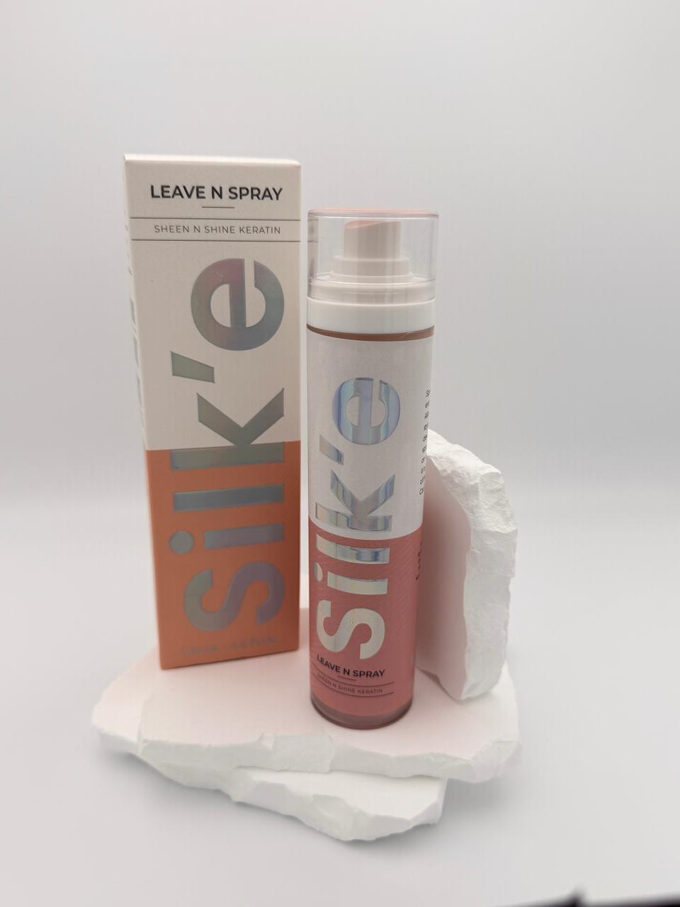Silk`e protein leave in spray