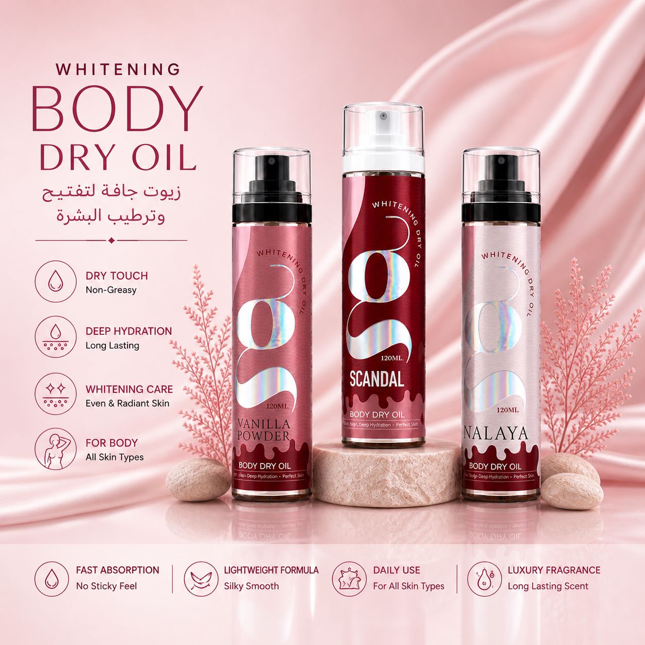 Pheromone Body Dry Oil Collection