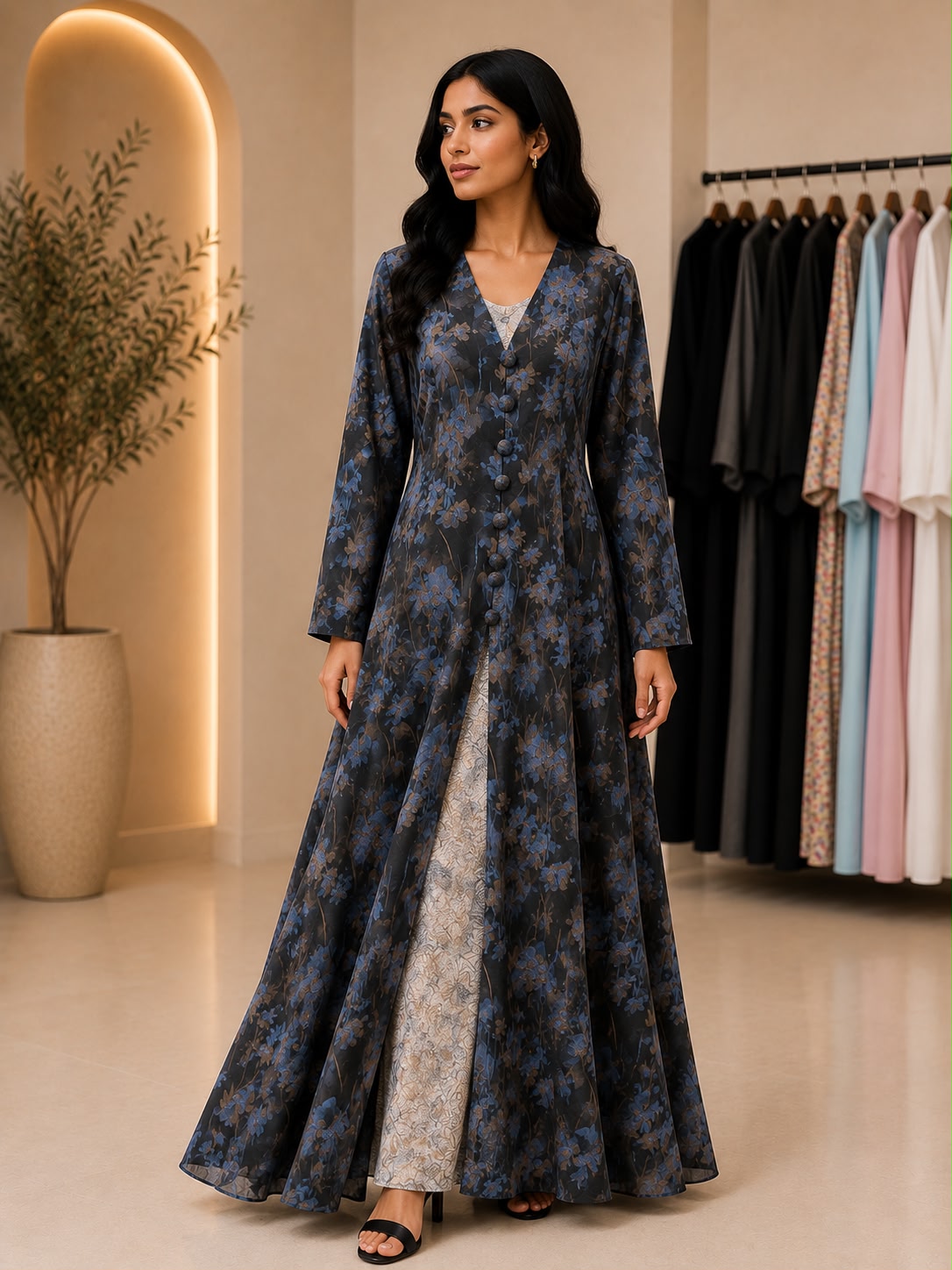 Orchida Abaya