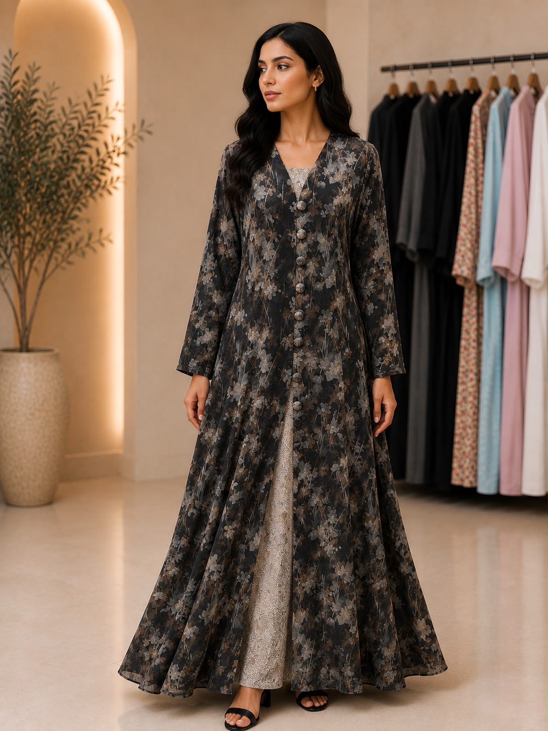 Orchida Abaya