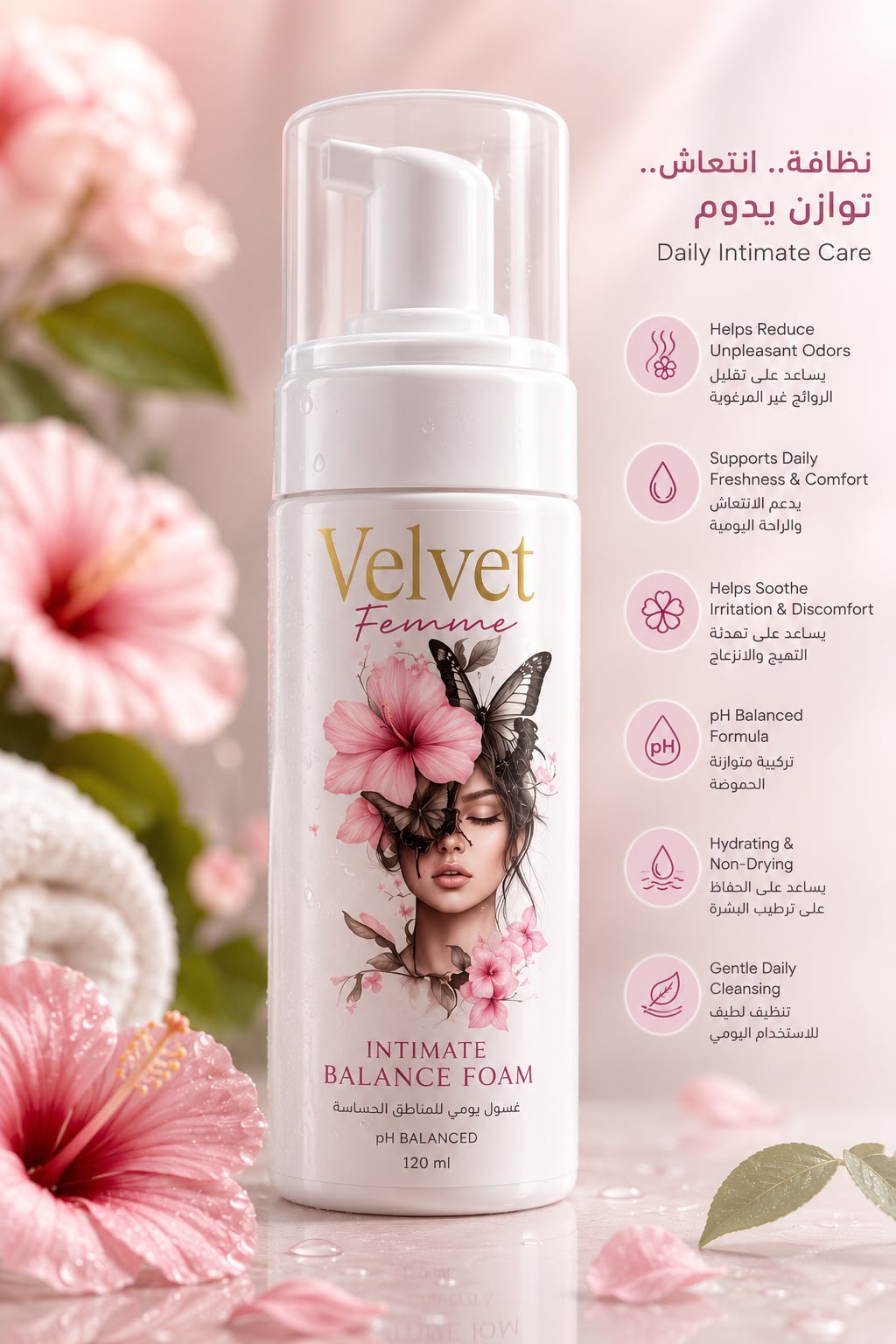 VELVET Femme - CREAM FOAM
